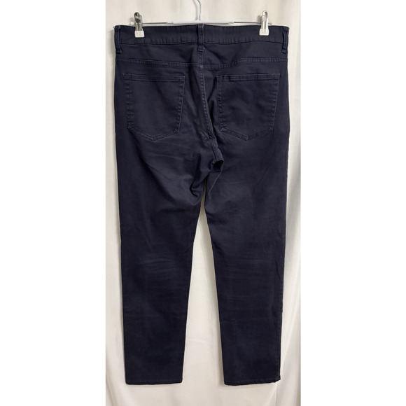 Flag & Anthem Men's 32X34 Navy Chino Pants Straight Leg Casual Essential Travel - Picture 2 of 9